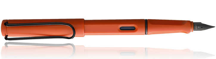 Terra Red / Blue-Black 50ml ink Lamy Gift Set - 50ml Ink Bottle and Safari Fountain Pens