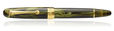 Penlux Masterpiece Delgado Fountain Pens in Moss / 14K Flex