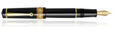 Maiora Alpha Eyedropper Fountain Pens in Nera