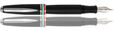 Monteverde Aldo Domani Italia Fountain Pens in Matte Black
