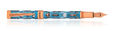 Conklin Endura Deco Crest Fountain Pens in Demo Blue / Rose Gold