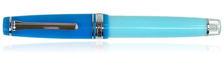 Blue Train (bright blue) Sailor Cocktail Exclusive Collection Individual Fountain Pens