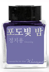 Night Colored in Grape (Glistening) Wearingeul Jung Ji Yong Literature Collection 30ml Fountain Pen Ink