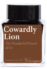 Cowardly Lion Wearingeul The Wonderful Wizard of Oz Lit. Collection 30ml Fountain Pen Ink