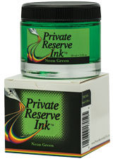Neon Green Private Reserve Neon Collection Fountain Pen Ink