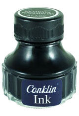 Black Conklin Documental Permanent 90ml Fountain Pen Ink