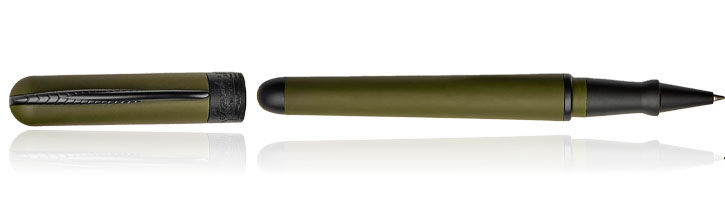 Military Green Pineider Avatar UR Matte Black Rollerball Pens