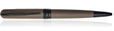 Pineider Avatar UR Matte Black Ballpoint Pens in Stone