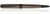 Pineider Avatar UR Matte Black Ballpoint Pens in Stone
