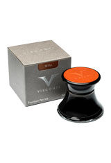 Sepia Visconti Glass Inkwell 50ml Fountain Pen Ink