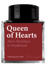 Queen of Hearts (Glistening/Sheen) Wearingeul Alice's Adventures in Wonderland 30ml Fountain Pen Ink