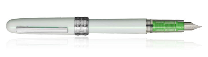47 Healing Green Platinum Plaisir Color of the Year Aura Fountain Pens