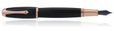 Monteverde SUPERMEGA™ Carbon Fiber Fountain Pens in Carbon Fiber / Rose Gold