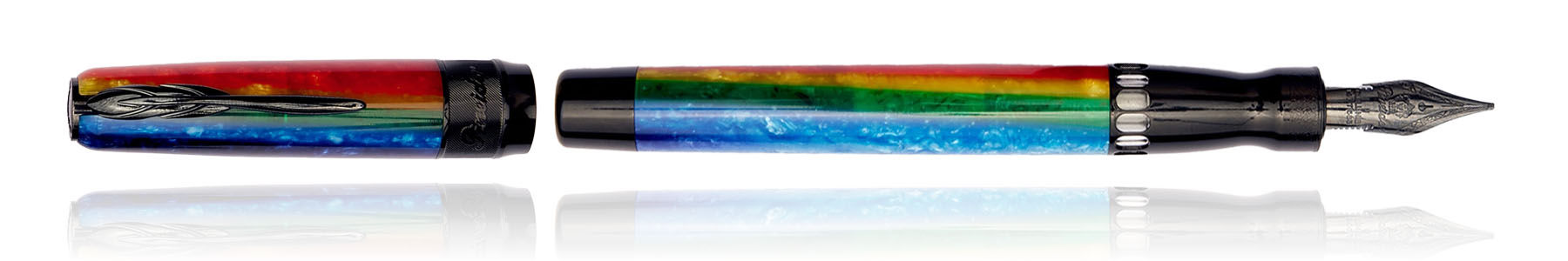Pineider Arco Stilo Rainbow Fountain Pens