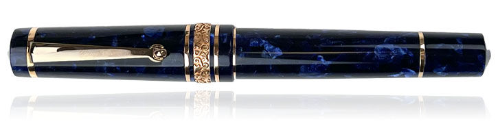 Capri / Rose Gold trim Maiora Limited Edition Capri Alpha Eyedropper Fountain Pens