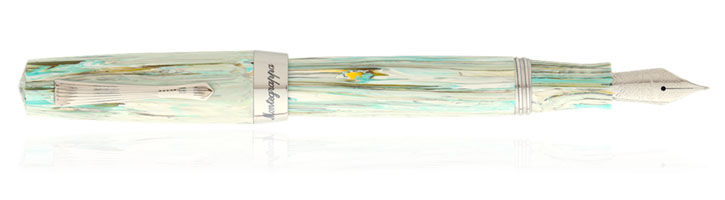 Cover Sea Green Montegrappa Elmo 02 US Exclusive Fountain Pens