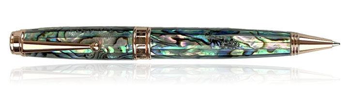 Abalone/Rosegold Monteverde Invincia Deluxe Limited Edition  Ballpoint Pens