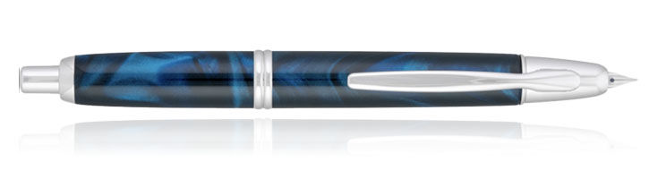 Marble Blue Pilot Vanishing Point SE Fountain Pens