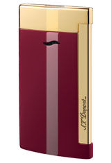 Lotus Red / Gold S.T. Dupont Slim 7 Lighters