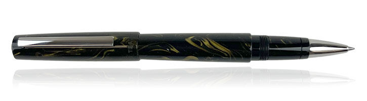 Tibaldi Infrangibile Black Gold Rollerball Pens