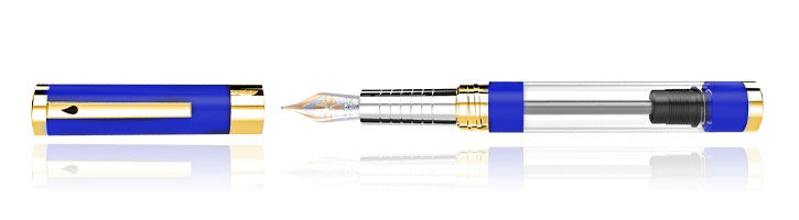 Demo Blue / 14kt gold nib Diplomat Nexus Fountain Pens