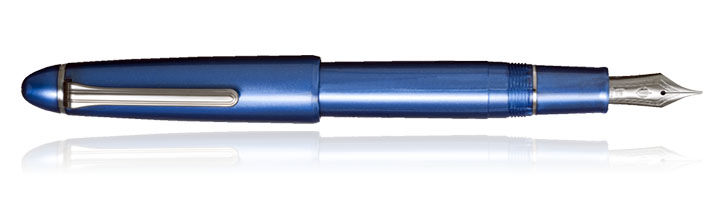 Simply Blue Sailor 1911 Ringless Simply Metallic Fountain Pens