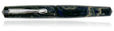 Ranga Markandeya Fountain Pens in P26 Black/White/Blue