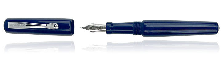 Solid Blue Ranga Markandeya Fountain Pens