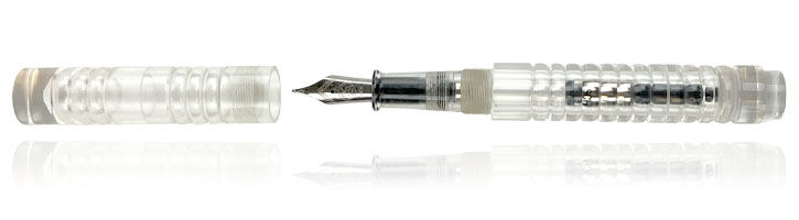 Clear Acrylic Ranga Designer-Demonstrator Fountain Pens