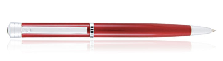 Red Monteverde Strata Ballpoint Pens