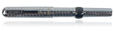 Conklin 125th Anniversary Mark Twain Crescent Filler  Fountain Pens in Chrome Chase / Gunmetal