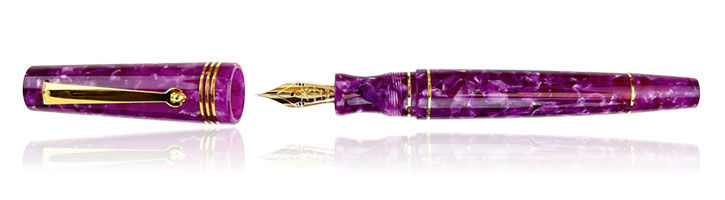 Purple Maiora Capsule Limited Edition Fountain Pens