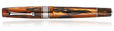Leonardo Officina Italiana Supernova Fountain Pens in Caramel / Silver trim