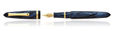 Montegrappa Venetia Celluloid Fountain Pens in Dark Blue