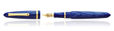 Montegrappa Venetia Celluloid Fountain Pens in Glittering Blue
