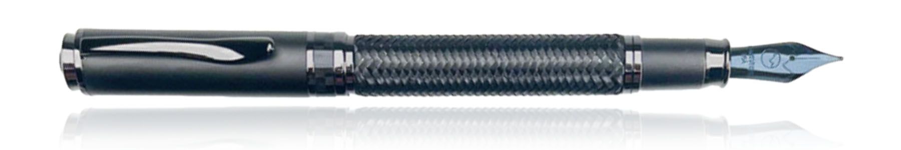 Monteverde USA Innova Formula M Füllfederhalter – Schwarz, Mittlere Feder (M), Mit Konverter & Geschenkbox
