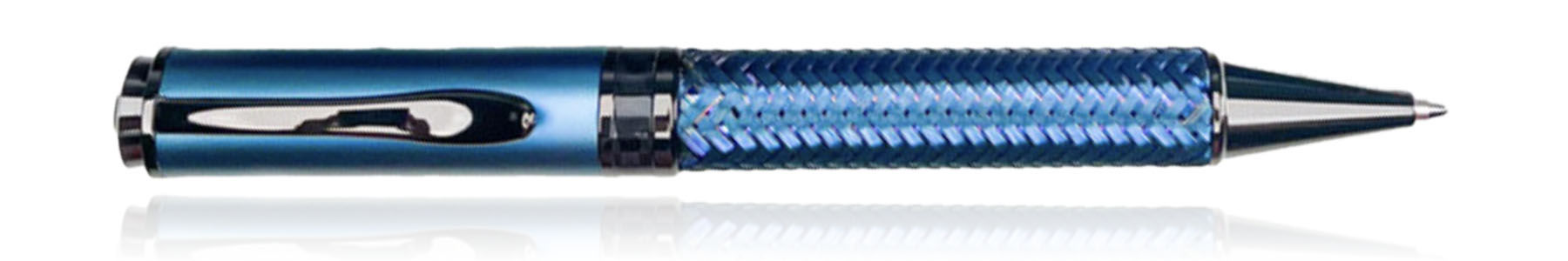 MONTEVERDE USA Innova Formula Füllfederhalter – Edelstahlfeder Fein – Blau, Mit Patronen/Kolben-Füllsystem