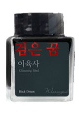 Black Dream (Glistening) Wearingeul Lee Yuk-sa Collection 30ml Fountain Pen Ink