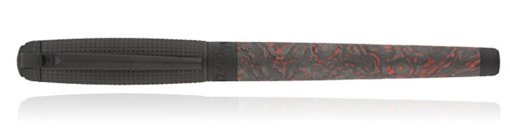 Fiery Lava S.T. Dupont Carbon Rollerball Pens