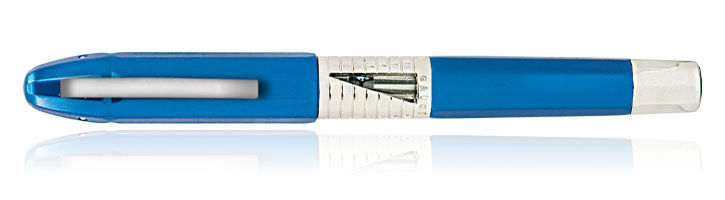 Blue/Chrome Conklin Nozac Classic 125th Anniversary Limited Edition Rollerball Pens