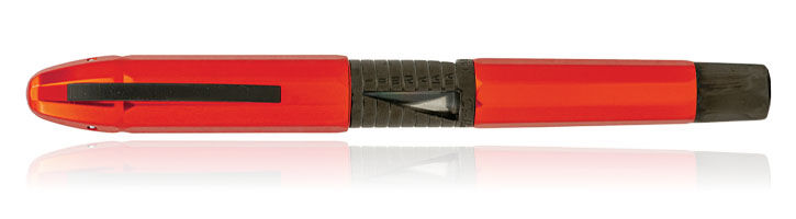 Red/Black Conklin Nozac Classic 125th Anniversary Limited Edition Rollerball Pens