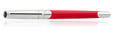 S.T. Dupont Defi Millennium Fountain Pens in Red/Silver