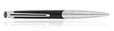 S.T. Dupont Defi Millennium Ballpoint Pens in Black/Silver