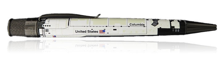 Columbia Space Shuttle Retro 51 Columbia Space Shuttle Tornado Rollerball Pens