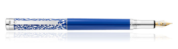 Blue / 18k nib Waldmann Xetra Vienna Special Edition Fountain Pens