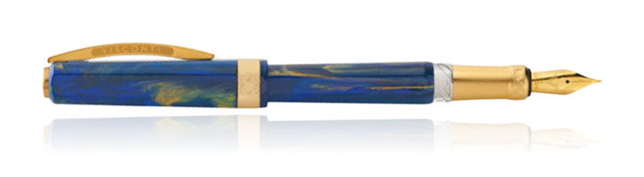 Blue Visconti Opera Gold Fountain Pens
