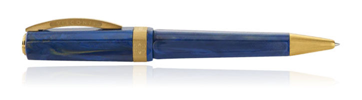 Blue Visconti Opera Gold Ballpoint Pens