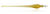 Pen Chalet El Dorado Glass Dip Pens in Citrine Glow