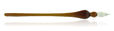 Pen Chalet El Dorado Glass Dip Pens in Forgotten Map Brown
