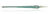 Pen Chalet El Dorado Glass Dip Pens in Lost Lake Teal Glitter